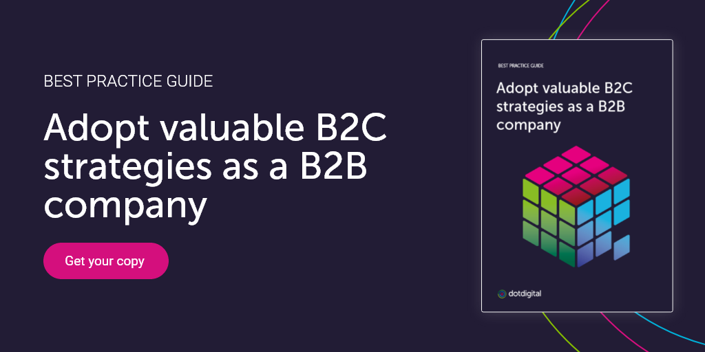 Download best practice guide on B2B marketing